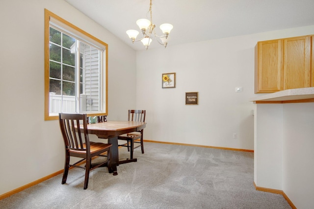 17980 69th Pl N, Maple Grove, MN 55311 - dining room featuring a chandelier and light colored carpet