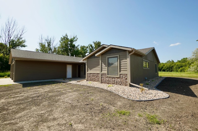 1722 41st Ave NE, Dovre Twp, MN 56201 - ranch-style house featuring stone siding