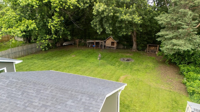 19172 Front Blvd NE, East Bethel, MN 55092 - view of yard featuring an outdoor structure