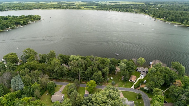 19172 Front Blvd NE, East Bethel, MN 55092 - aerial view of a large body of water