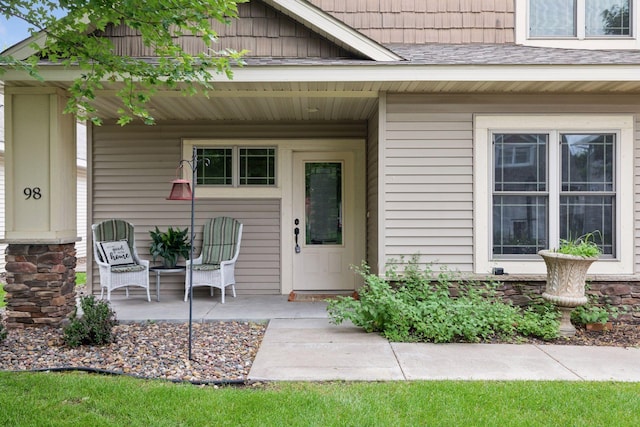 98 Tribute Ave, Hudson, WI 54016 - property entrance featuring covered porch