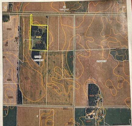 24195 Center St E, Mayfield Twp, MN 56701 - aerial view of property's location
