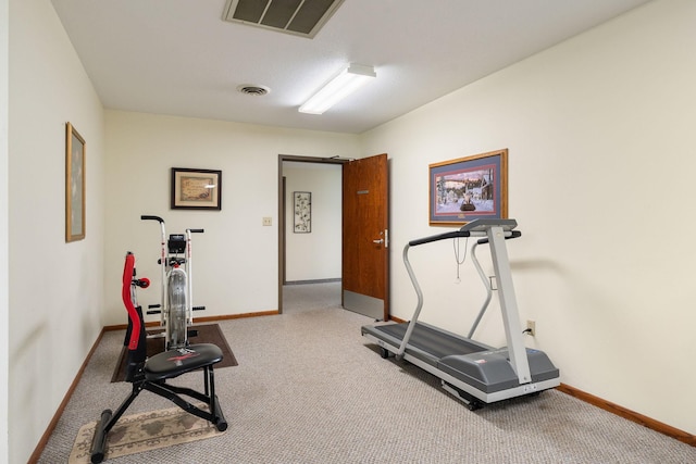 1200 18th Ave NW Unit 132, Austin, MN 55912 - exercise room with carpet