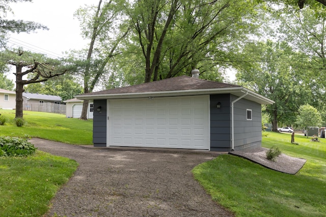 728 Linn St N, Prescott, WI 54021 - view of detached garage