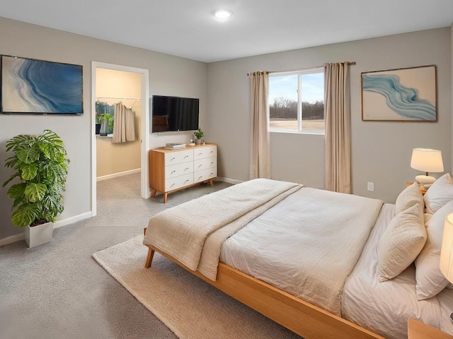 6706 376th St, North Branch, MN 55056 - bedroom featuring a spacious closet, carpet flooring, and recessed lighting