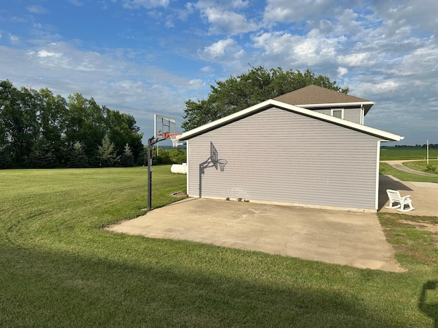 1865 180th St, Norman Twp, MN 56220 - view of home's exterior with a yard and a patio