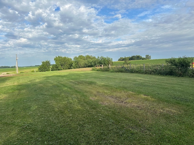 1865 180th St, Norman Twp, MN 56220 - view of yard featuring a view of countryside