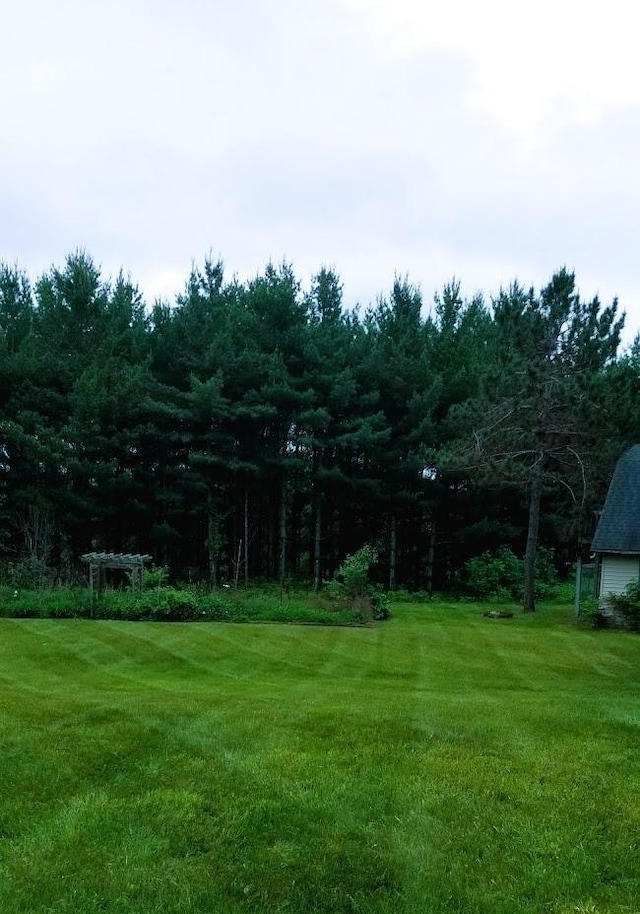 N5172 County Road O, Atlanta Twp, WI 54819 - view of green lawn