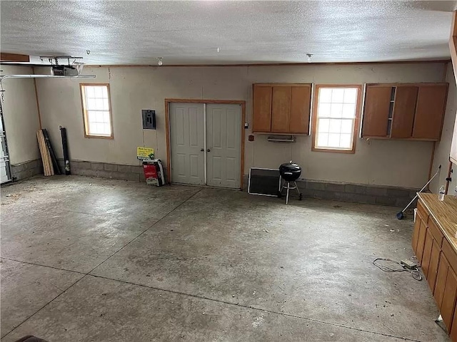N5172 County Road O, Atlanta Twp, WI 54819 - garage with a garage door opener