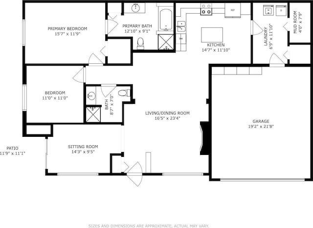 13936 54th Ave N Unit 2, Plymouth, MN 55446 - view of floor plan / room layout