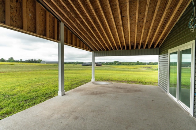 41565 Thunder Rd, Clitherall, MN 56524 - view of patio with a view of countryside