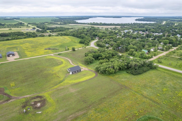 41565 Thunder Rd, Clitherall, MN 56524 - aerial view of property's location featuring a nearby body of water and rural landscape