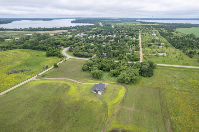 41565 Thunder Rd, Clitherall, MN 56524 - aerial overview of property's location featuring a large body of water