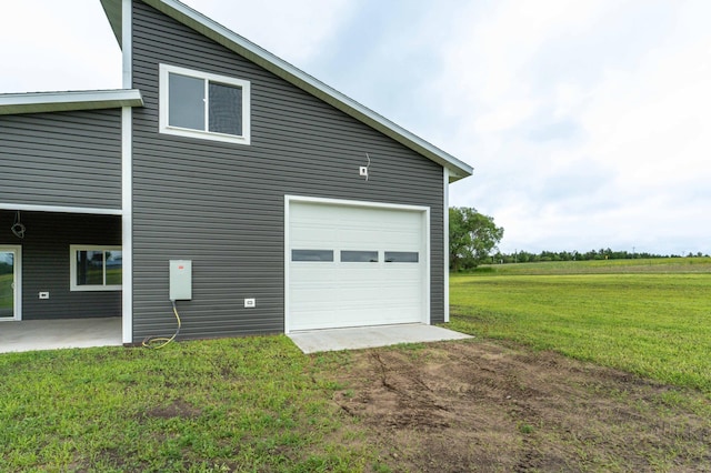 41565 Thunder Rd, Clitherall, MN 56524 - garage with dirt driveway
