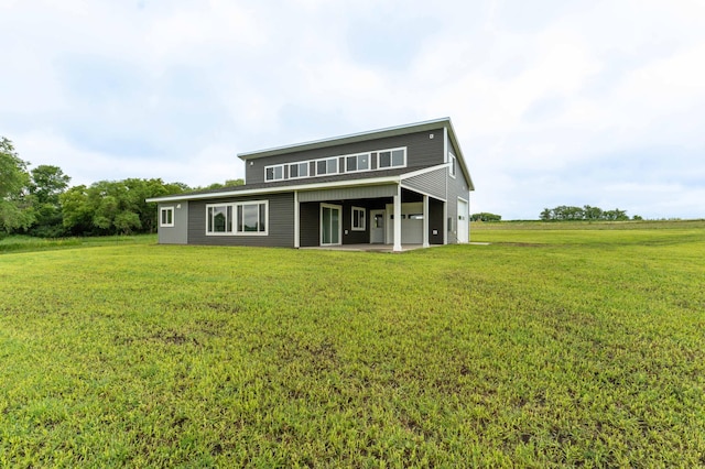 41565 Thunder Rd, Clitherall, MN 56524 - view of front facade featuring a front lawn
