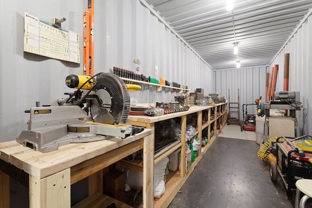 608 Round Lake Ave, Georgetown Twp, WI 54853 - view of storage room