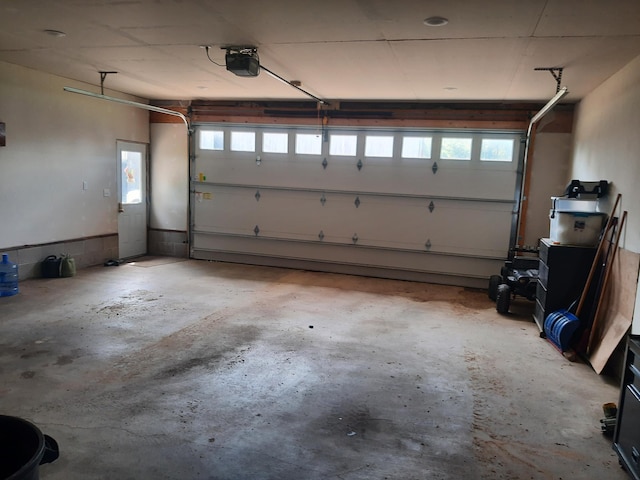 74194 415th St, South Branch Twp, MN 56081 - garage with a garage door opener