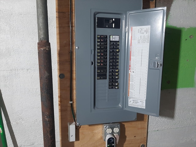 74194 415th St, South Branch Twp, MN 56081 - utility room with electric panel
