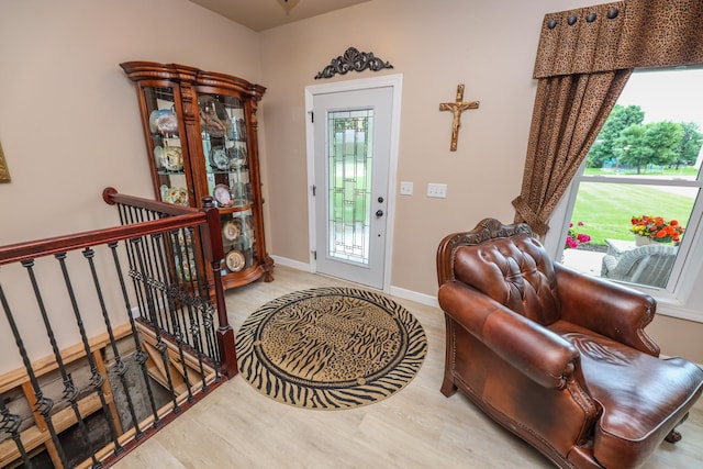915 Darling Dr NW, Alexandria, MN 56308 - entryway featuring wood finished floors