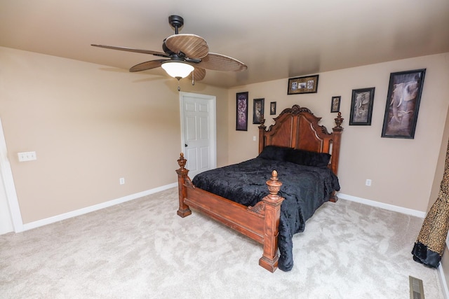 915 Darling Dr NW, Alexandria, MN 56308 - carpeted bedroom featuring baseboards and ceiling fan