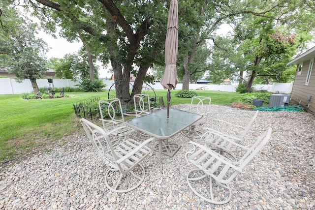 915 Darling Dr NW, Alexandria, MN 56308 - fenced backyard with a patio