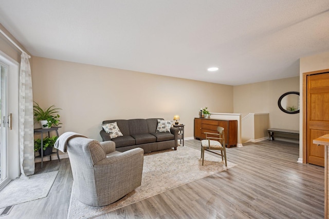 1807 Lachman Ave NE, Saint Michael, MN 55376 - living area with light wood-style flooring and recessed lighting