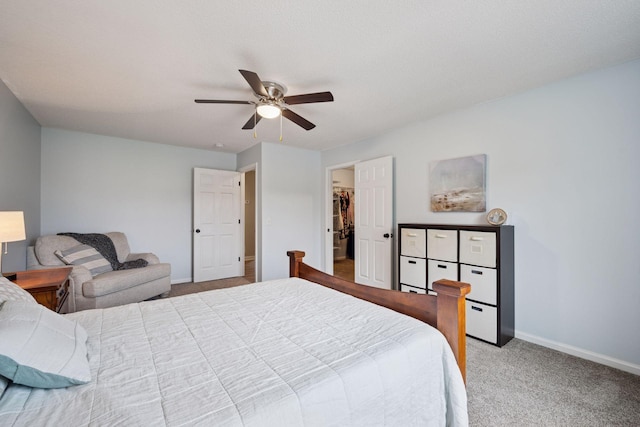 1807 Lachman Ave NE, Saint Michael, MN 55376 - carpeted bedroom featuring baseboards and ceiling fan