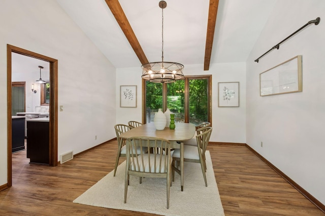 6205 Saint Albans Cir, Edina, MN 55439 - dining room with wood finished floors and a chandelier