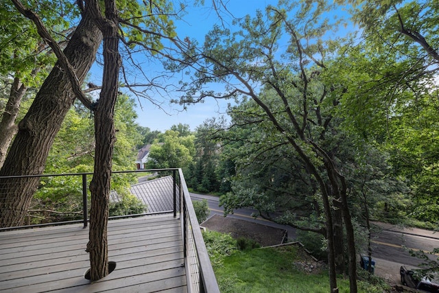 1921 Ewing Ave S, Minneapolis, MN 55416 - view of wooden deck