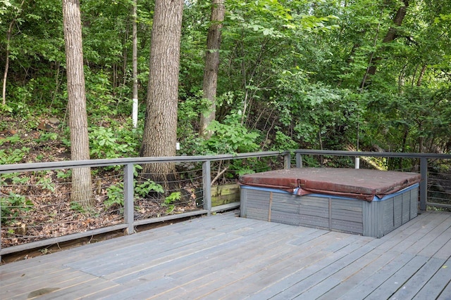 1921 Ewing Ave S, Minneapolis, MN 55416 - deck with a hot tub