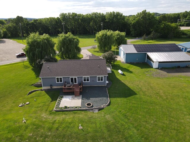 568 Midway Rd, Menomonie, WI 54751 - aerial view of property and surrounding area