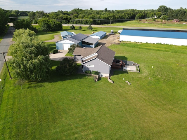 568 Midway Rd, Menomonie, WI 54751 - view of subject property with a tree filled landscape