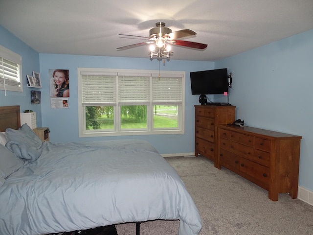 568 Midway Rd, Menomonie, WI 54751 - bedroom with carpet flooring and ceiling fan