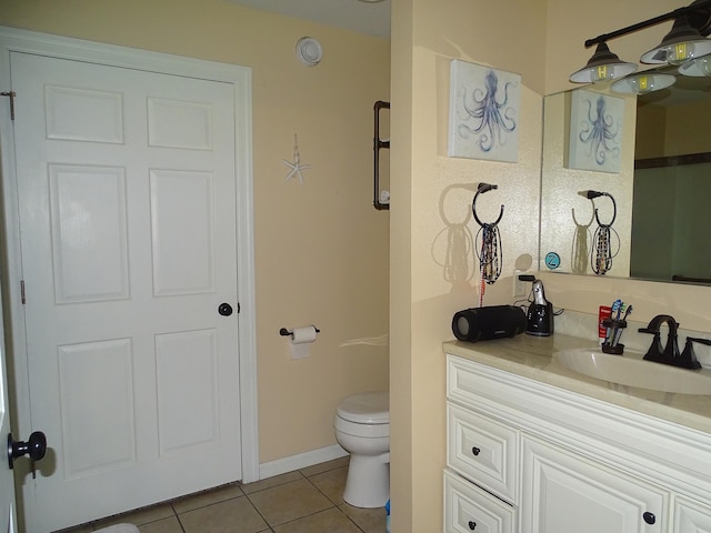 568 Midway Rd, Menomonie, WI 54751 - bathroom with vanity and tile patterned flooring