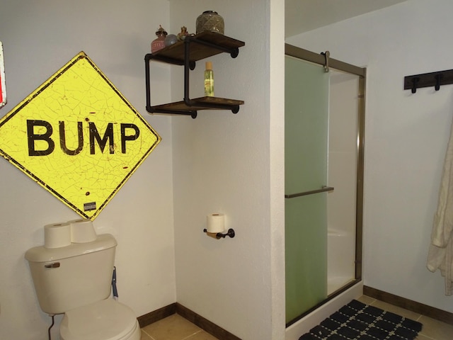 568 Midway Rd, Menomonie, WI 54751 - full bath with a stall shower and tile patterned flooring