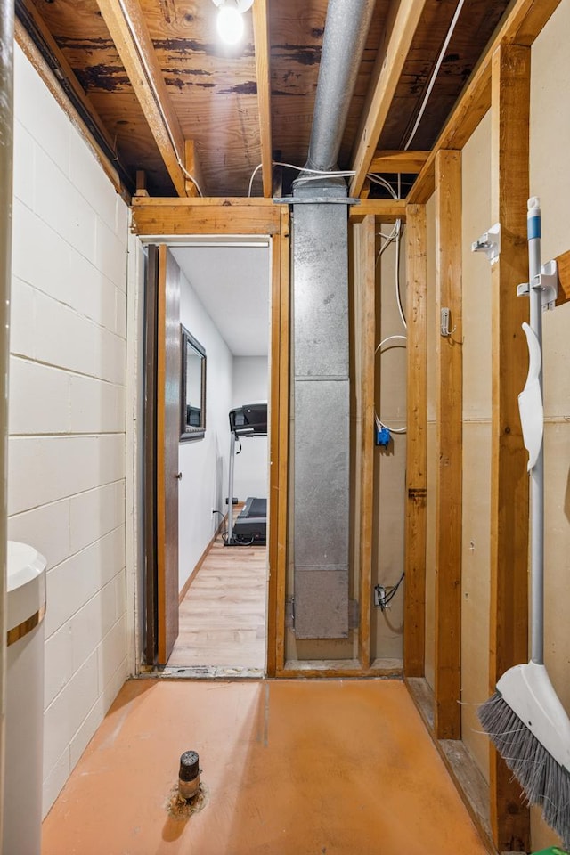 4463 Arden View Ct, Arden Hills, MN 55112 - view of unfinished basement