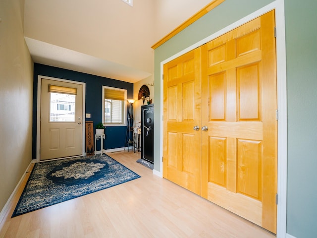 519 Graceview Loop, Saint Joseph, MN 56374 - foyer entrance featuring wood finished floors and baseboards