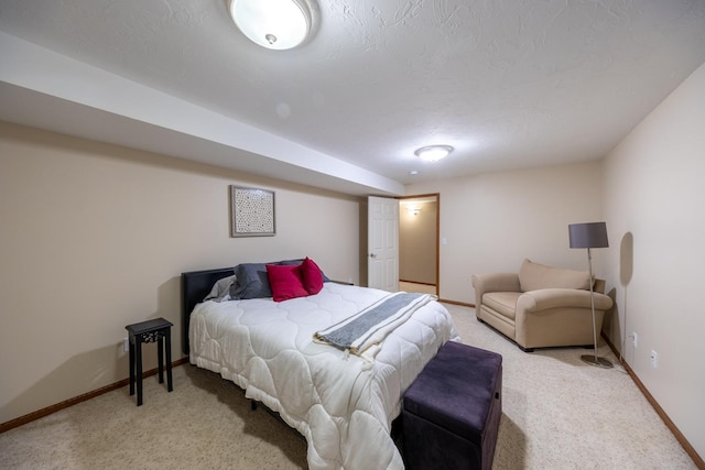 1100 27th St SW, Austin, MN 55912 - bedroom with light colored carpet and baseboards