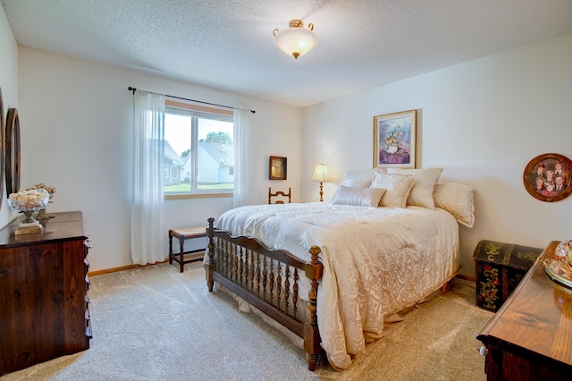 12707 Ivywood St NW, Coon Rapids, MN 55448 - bedroom featuring light colored carpet and a textured ceiling