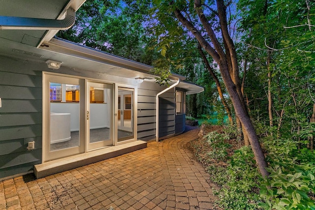 801 Corens Dr, Minnetonka, MN 55305 - view of patio / terrace with french doors