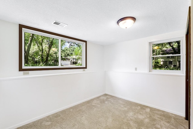 801 Corens Dr, Minnetonka, MN 55305 - carpeted empty room with a textured ceiling and baseboards