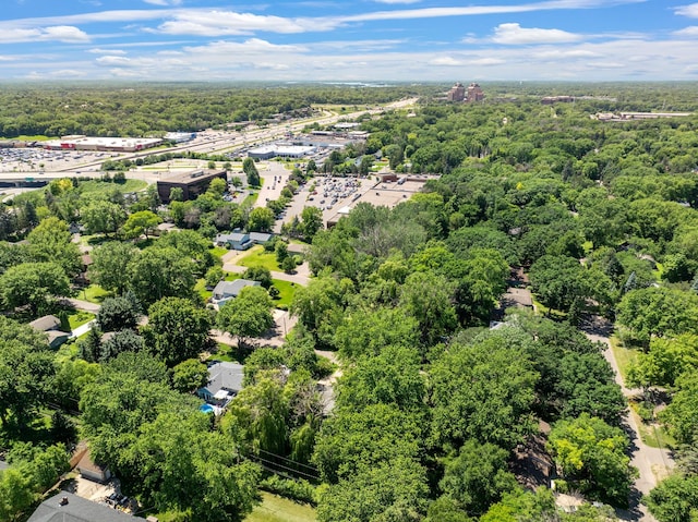 801 Corens Dr, Minnetonka, MN 55305 - drone / aerial view of a heavily wooded area