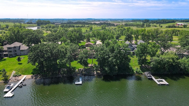 870 Andrew Dr NE, Lake Andrew Twp, MN 56273 - bird's eye view of a nearby body of water