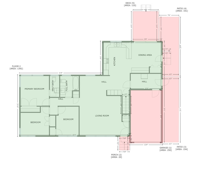 1620 7th St NW, New Brighton, MN 55112 - view of floor plan / room layout