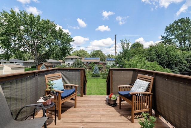 1620 7th St NW, New Brighton, MN 55112 - view of deck