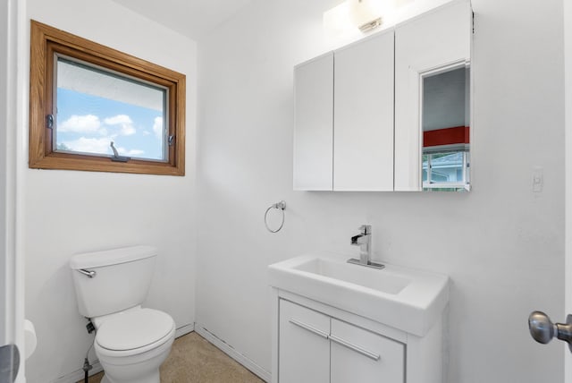 1620 7th St NW, New Brighton, MN 55112 - half bath with vanity and toilet