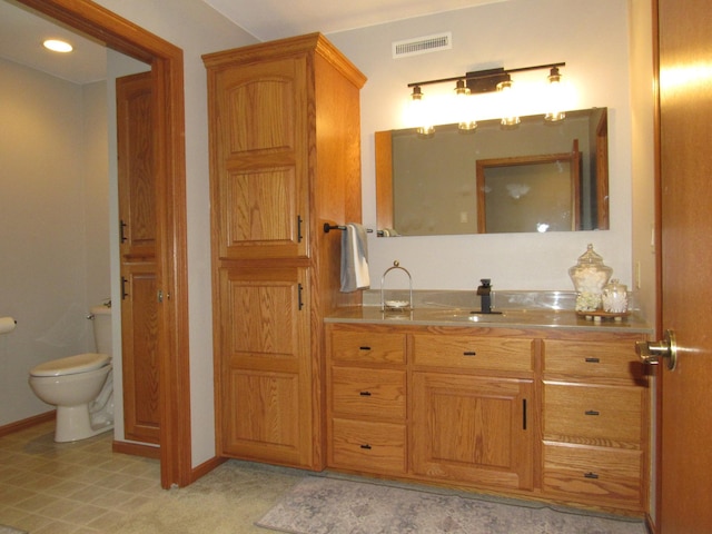 316 8th St NE, Fulda, MN 56131 - bathroom with vanity and toilet