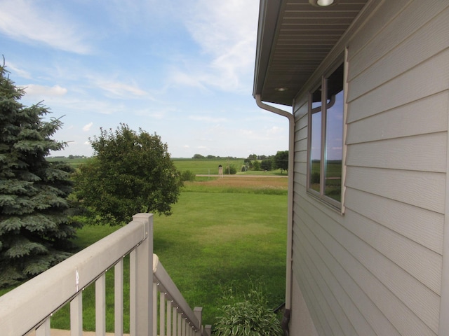 316 8th St NE, Fulda, MN 56131 - view of grassy yard featuring a rural view