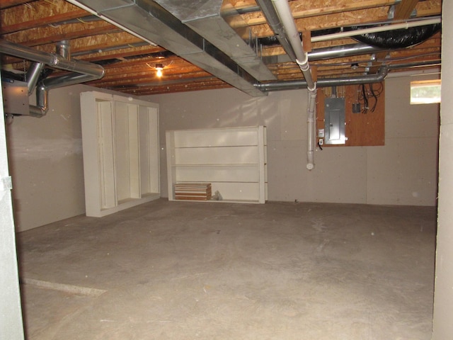 316 8th St NE, Fulda, MN 56131 - unfinished below grade area featuring electric panel