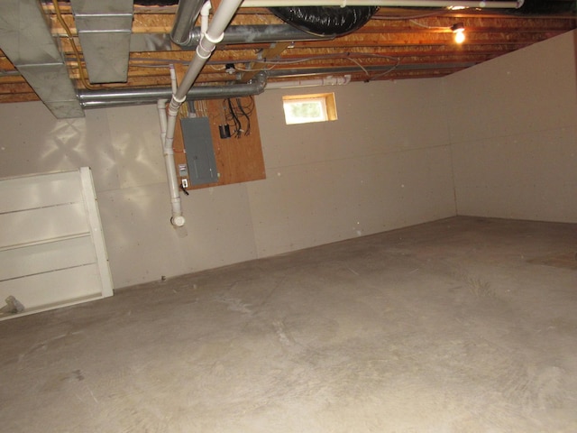 316 8th St NE, Fulda, MN 56131 - below grade area featuring electric panel